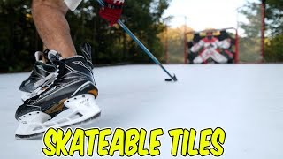 Hockey Tiles You can Skate on Revolution Tiles Review [upl. by Neeli]