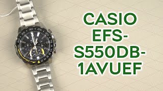 Розпаковка CASIO EFSS550DB1AVUEF [upl. by Baiel]