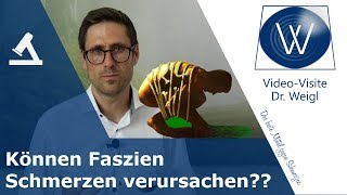 Empfinden Faszien Schmerz💡Verursachen Faszienverklebungen Schmerzen Wieso verklebt Fasziengewebe [upl. by Eilatam]