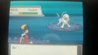 How to Catch Absol  Pokemon Heart Gold and Soul Silver [upl. by Alwitt42]