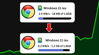 Increase DOWNLOAD⚡️Speed in Google Chrome 4 Settings PC [upl. by Gnohp]