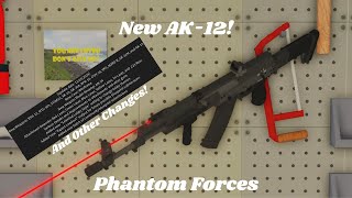 New AK 12 In Phantom Forces [upl. by Pilihp766]