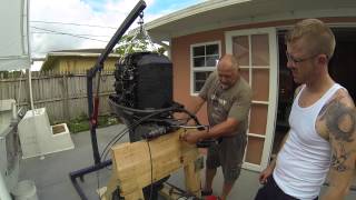 How to Easy Outboard Motor Removal [upl. by Dennie]