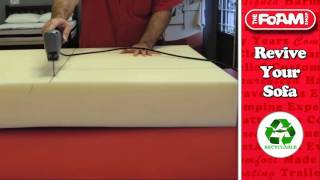 The Foam Shop  Sofa Cushion Replacement [upl. by Korrie]