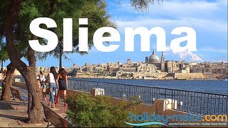 SLIEMA MALTA  Tigne The Strand Tower Road Sliema Chalet The Point [upl. by Ahseryt534]