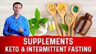 7 Recommended Supplements for Keto Diet and Intermittent Fasting by Dr Berg [upl. by Gusba]