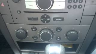 Vauxhall Vectra C heater problem [upl. by Nor]