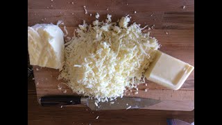 How to Easily Shred Homemade Mozzarella [upl. by Idyh246]