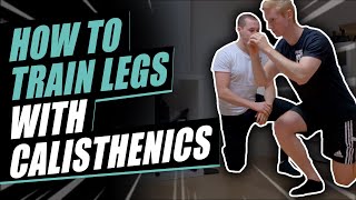 Beintraining ohne Geräte  7 Calisthenics Beinübungen für zu Hause [upl. by Chris986]