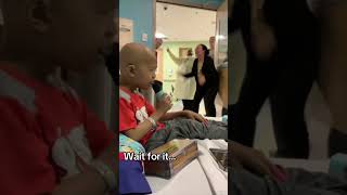 He was ready to celebrate his final chemo treatment 👏 [upl. by Anerys]