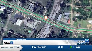 Railroad crossing maintenance to impact Mississippi 13 in Lumberton [upl. by Ri233]