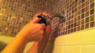 How to easily install the Waterpik RainFall Rain shower head [upl. by Kristen]