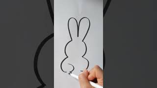 How To Draw A Cute Rabbit [upl. by Allwein612]