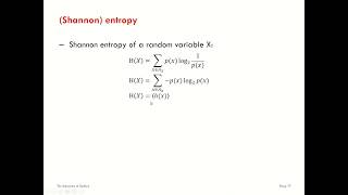 Introduction to Information Theory Entropy  Part 3  Shannon Entropy [upl. by Kort]