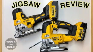 Dewalt Cordless DHandle and Barrel Grip Jigsaws 20v Review [upl. by Nytsud]