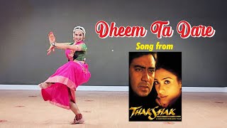 Dheem Ta Dare  Esha Acharya  Dance Cover  Movie Thakshak [upl. by Kiker]