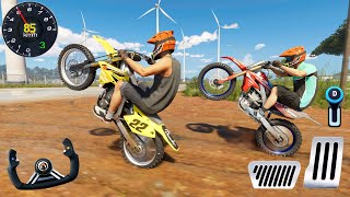 Impossible Dirt Bike Stunts  SUZUKI RMZ450 KTM 450 EXC The Crew Motorfest  GamePlay UHD [upl. by Lilia155]