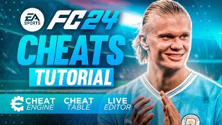 Como INSTALAR o CHEAT ENGINE LIVE EDITOR e CHEAT TABLE no FIFA 24 │ PC [upl. by Tearle602]