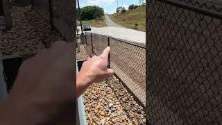 Retaining wall fence how to [upl. by Dulsea]