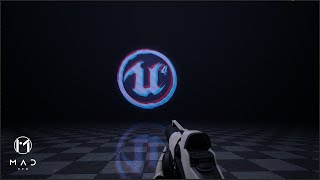 how to create a 2d Hologram in Unreal Engine 5 [upl. by Noma]