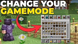 How To Change Your Gamemode in Minecraft Java amp Bedrock [upl. by Friedrick]