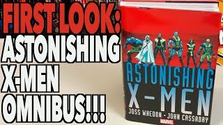 Astonishing X men Omnibus Original and New Printing Comparison amp Overview [upl. by Sirama]