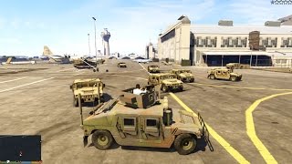 GTA V  M1116 Humvee Unarmed [upl. by Ahsemit]