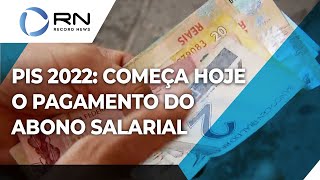 PISPASEP 2022 começa hoje o pagamento do abono salarial [upl. by Aruat]