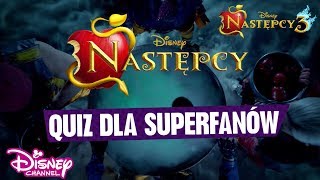 🤓 Następcy Quiz dla superfanów  Następcy 3  Disney Channel Polska [upl. by Ahsiya286]