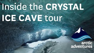 Inside the Crystal Ice Cave Tour [upl. by Tenenbaum]