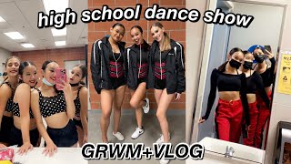 GRWMVLOG DANCE SHOW high school team  Nicole Laeno [upl. by Ahtnama]