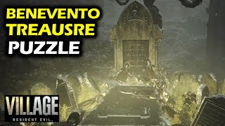 Benevientos Treasure Puzzle amp Locaton  Resident Evil 8 Village Walkthrough Benevento Grave [upl. by Novanod]