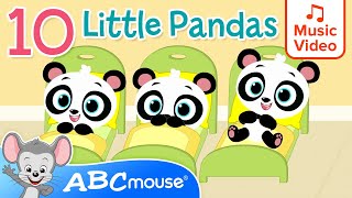 🐼 10 Little Pandas  A Counting Song for Kids 🎵  ABCmouse [upl. by Early]