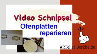 Tipps zum Töpfern  Ofenplatten für den Brennofen reparieren [upl. by Belanger]