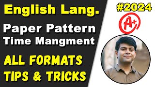 English Language Paper Pattern  Formats of Letters Notice amp Email  2024 EnglishI Boards Exams [upl. by Izawa838]