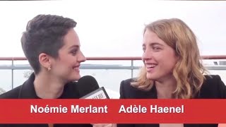 compilation of adèle haenel making fun of noémie merlant [upl. by Eudoca]