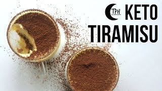 Keto Tiramisu  LowCarb Tiramisu Recipe  SugarFree Mascarpone Espresso Dessert [upl. by Nicol]