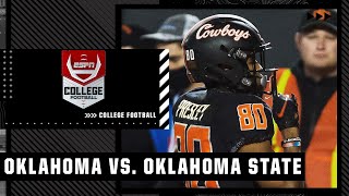 Oklahoma Sooners at Oklahoma State Cowboys  Full Game Highlights [upl. by Mairim524]