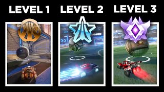 3 Levels of Rocket League Best mechanics of 2019 [upl. by Acinnad]