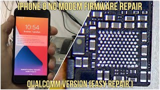 iPhone 8 No Modem firmware No Service Repair [upl. by Allenad]