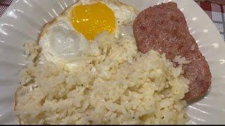 How to Make Filipino Breakfast Spam Silog [upl. by Amadas]