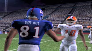 NCAA Football 11  PS2 Gameplay 4K60fps [upl. by Pauletta]