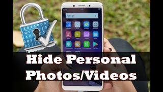 How to Lock Private Photos Videos and Documents in Oppo F5  File Safe [upl. by Madigan]