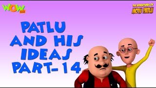 Patlu amp His Ideas  Motu Patlu Compilation Part 14 As seen on Nickelodeon [upl. by Ratha]