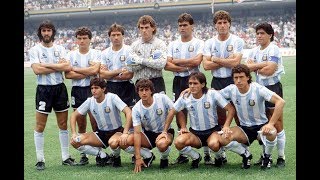 1986 Argentina 32 Germany  The second Argentine World Champion  GOALS [upl. by Ahsatan]