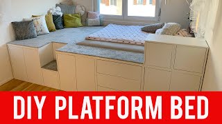 IKEA DIY HACK  Platform Bed [upl. by Ias]