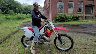 1997 HONDA CR500R 3RD GEAR HOLESHOTS BEST MX BIKE EVER [upl. by Raseda]