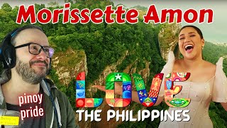 pinoy pride MORISSETTE  LOVE THE PHILIPPINES reaction [upl. by Drofhsa]