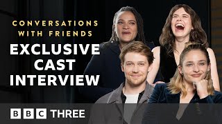 Exclusive Interview With The Cast of Conversations With Friends l BBC Three [upl. by Eceinej]