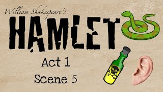 Hamlet Act 1 Scene 5 Summary and Analysis [upl. by Darin]